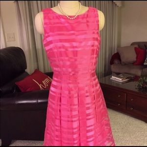 Tahari Pink Dress and KY Derby Hat 🌺